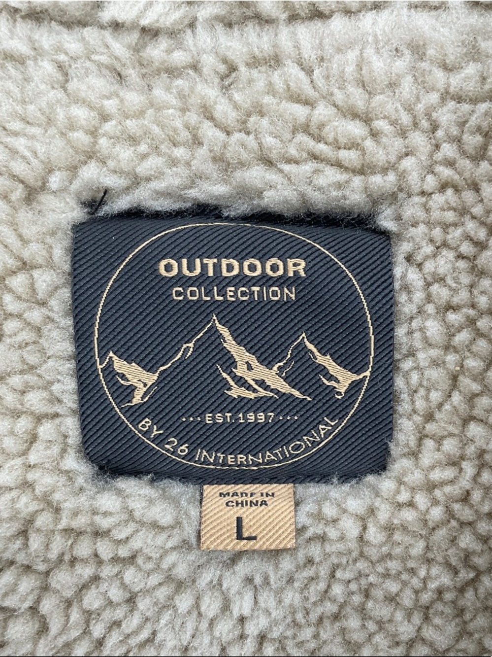 Outdoor Collection 26 International SZ L Floral Tapestry Sherpa Vest Snap - Picture 2 of 5
